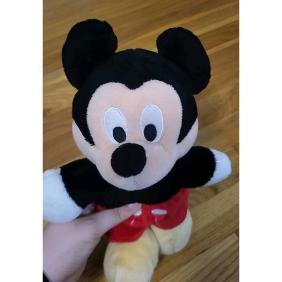 Disney Mickey Mouse Plush 12” Stuffed Animal Red Shorts Classic Mickey Toy - Picture 7 of 10
